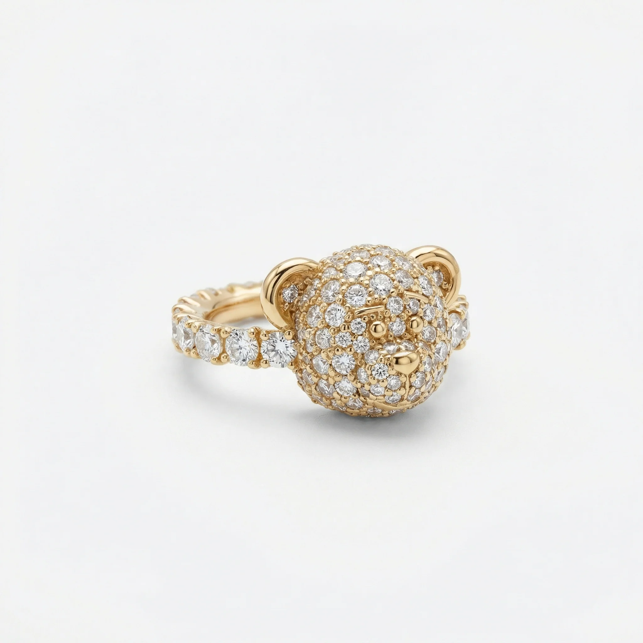 Bare Hug - Ring, Diamonds, Pavé - Image 3