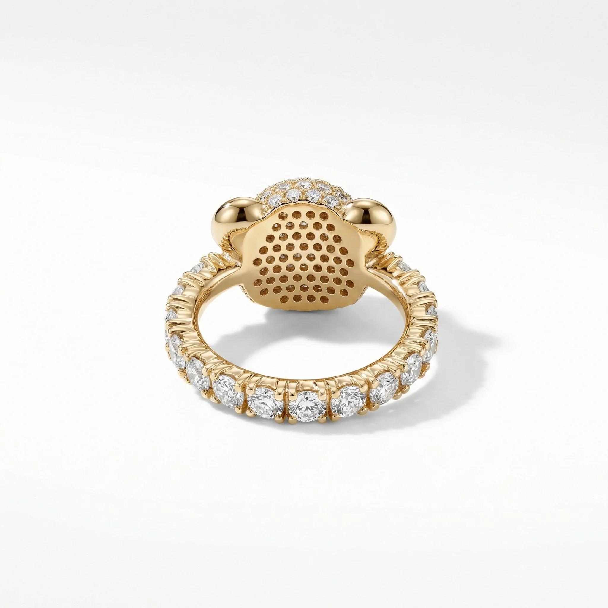 Bare Hug - Ring, Diamonds, Pavé - Image 5