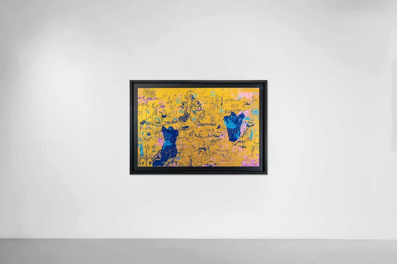 Clouds on Fire (edition, gold, blue, pink), 2022 - Image 7