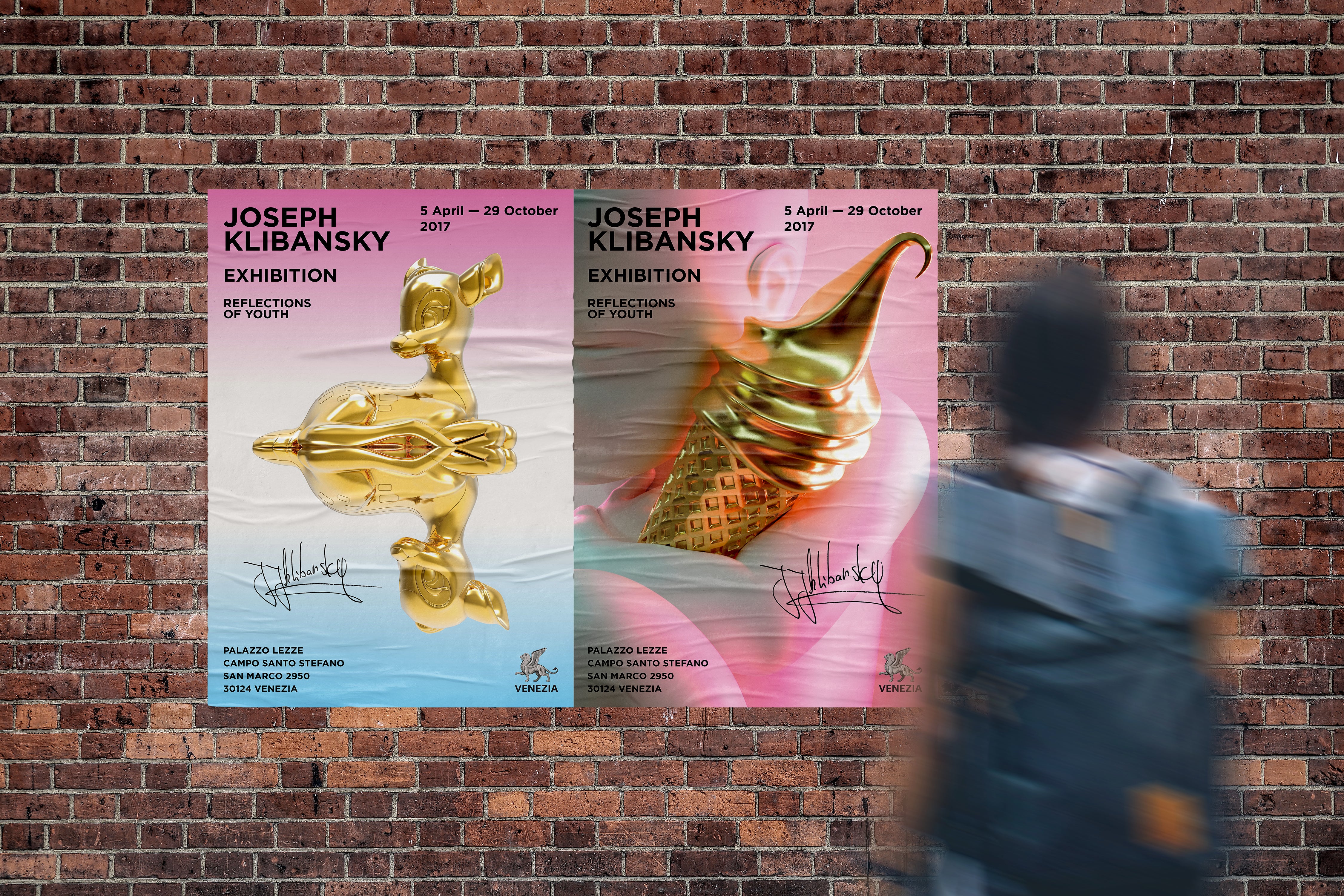 "Reflections of Youth" Hand-signed Venice Exhibition Art Poster (no frame) - Image 4